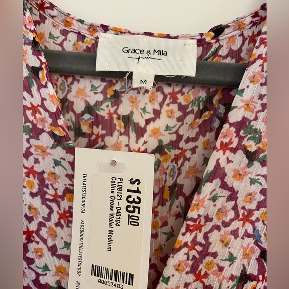 Grace and Mila sheer dress size L NWT - Picture 7 of 7